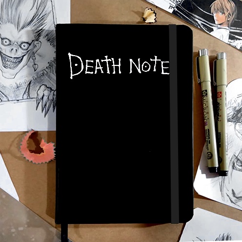 Caderno DEATH NOTE Sketchbook Capa dura GRANDE 21X14cm