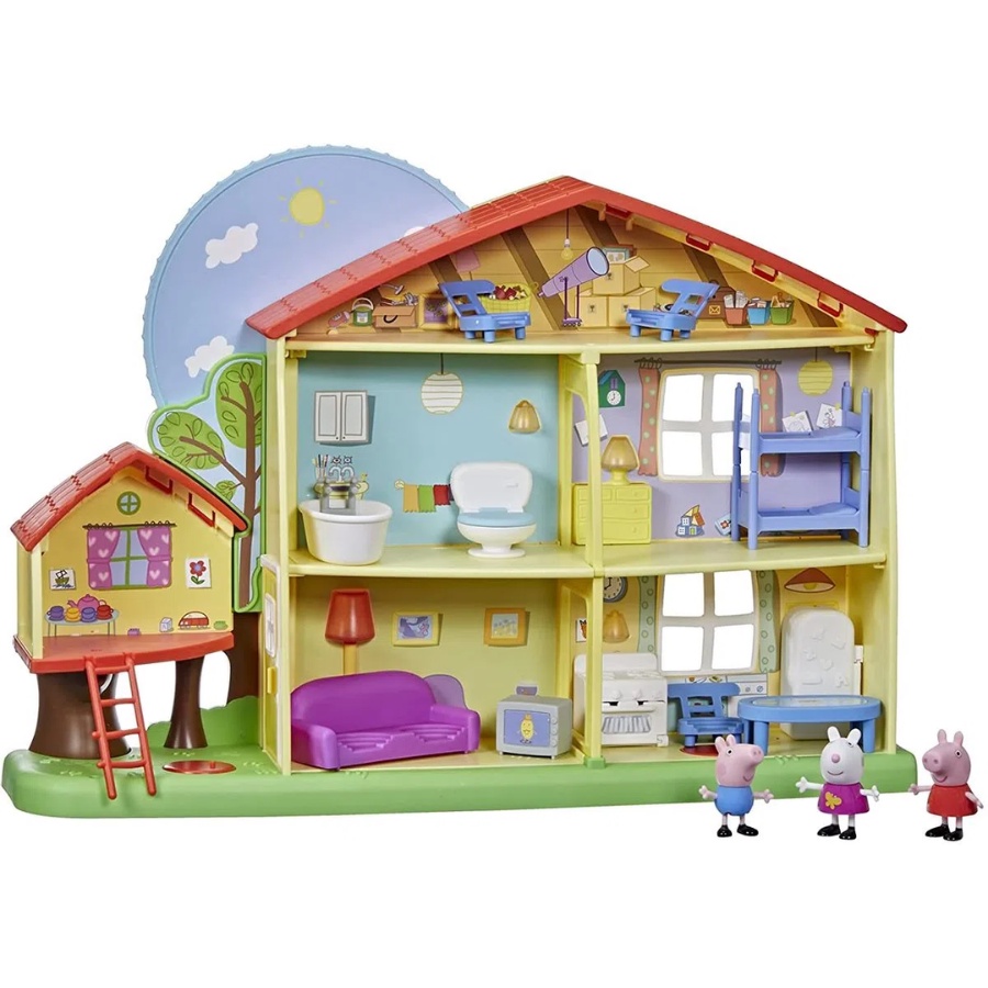 Casa Peppa Pig em papelão II