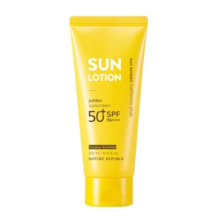 nature republic california aloe jumbo sunscreen spf50+ pa++++ 250g