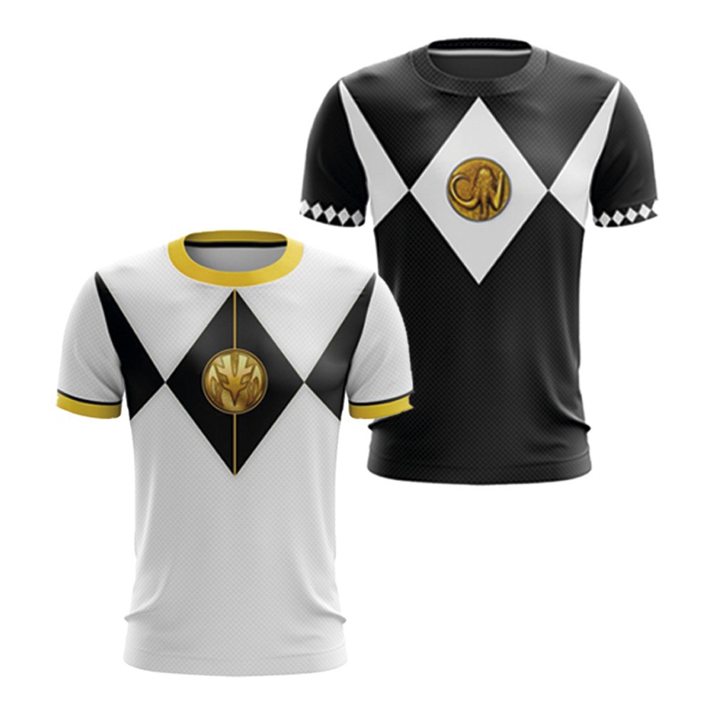 Kit 2 Camisetas Masculinas Dry fit Power Rangers | Shopee Brasil
