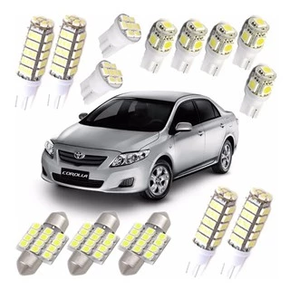 Kit Lampadas Corolla 2009 2010 2011 2012 2013 2014 2015 2016