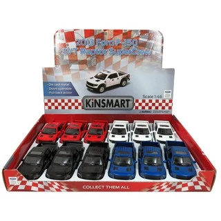 Miniatura Ford F-150 SVT Raptor SuperCrew 2013 Azul
