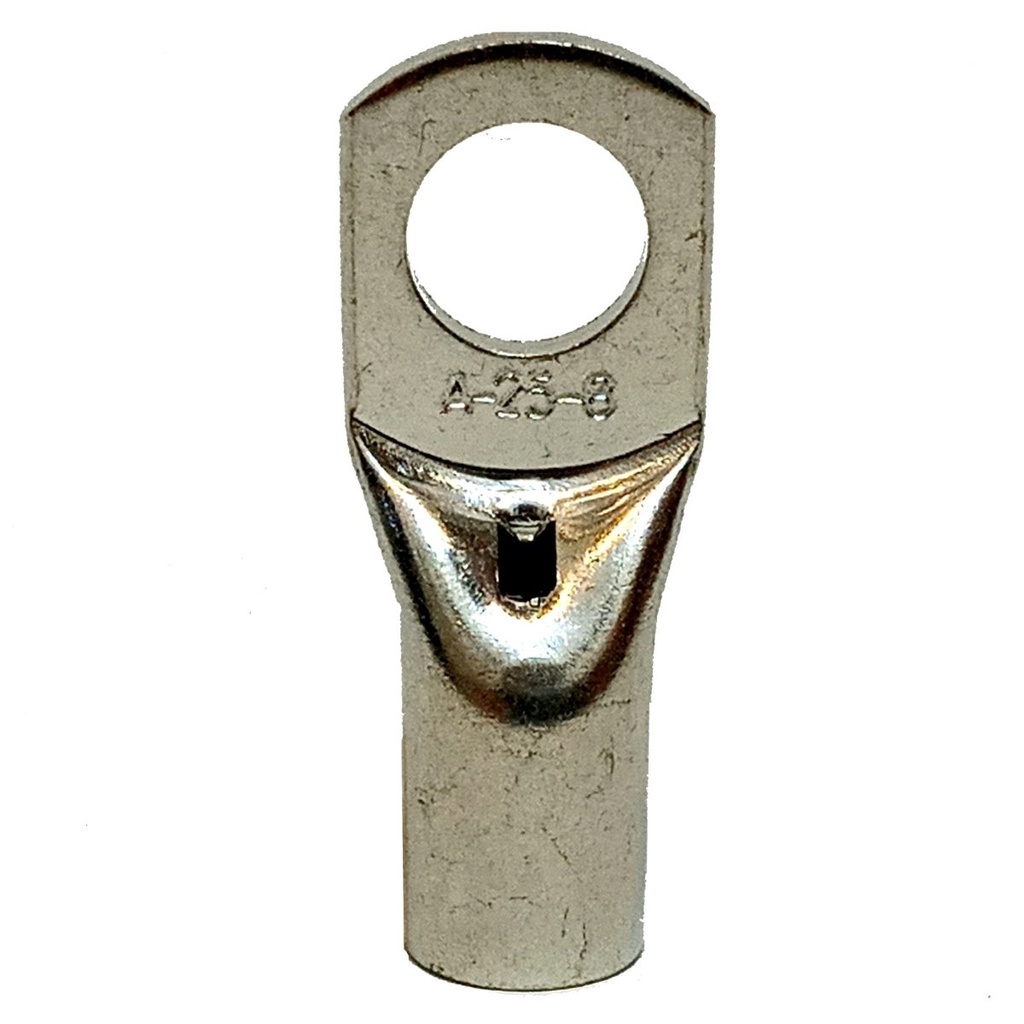 Ponteira Compressão 25mm² M6 Terminal Tubular - Unidade