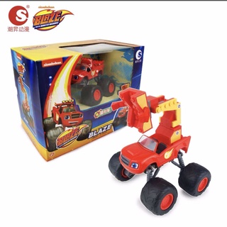Em promoção! Blaze Máquinas De Veículo De Brinquedo Piloto De Carros De  Caminhão Transformação Brinquedos, Presentes Para Crianças