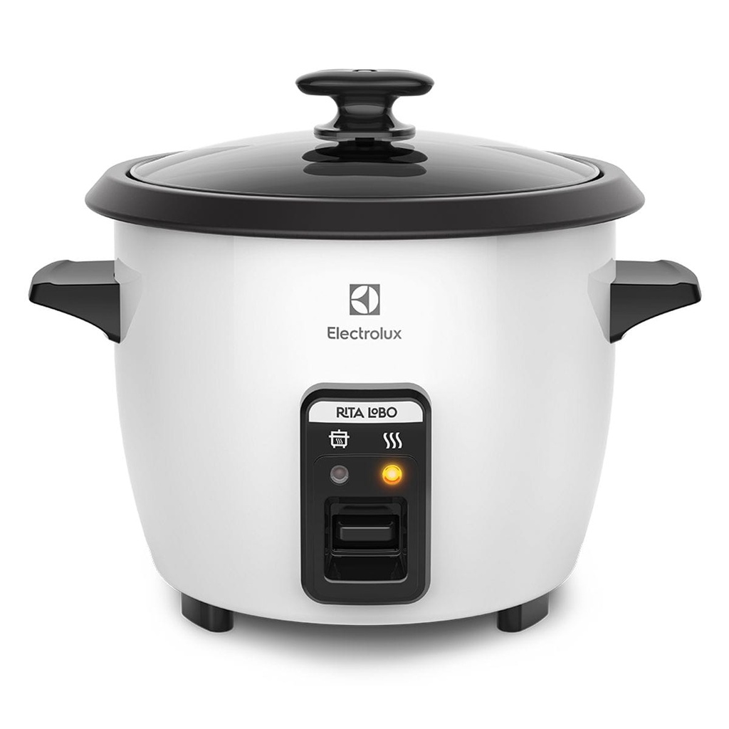 Panela Elétrica Electrolux De Arroz A Vapor 10 Xicaras Inox