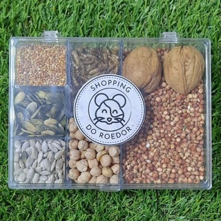 Kit Petisco Premium Roedores Hamster Gerbil Gerbos Topolinos