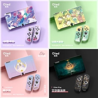 Capa Protetora Com Tema Do Anime/Para Console Nintendo Switch E Controlador Joycon
