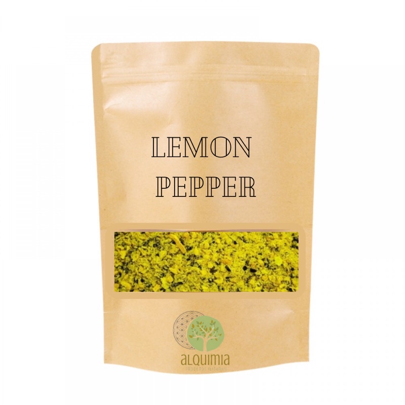 Tempero lemon pepper 100g - Aquarela Brasil