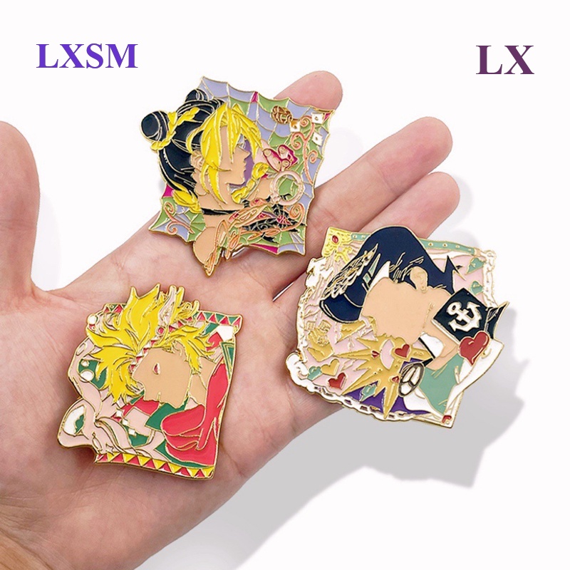 JoJo's Bizarre Adventure Metal Tray Collection with a base Gum (Phantom