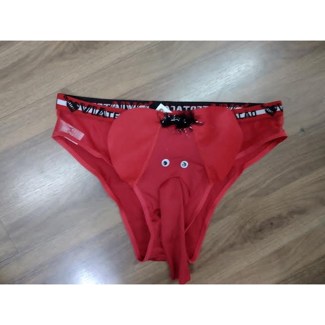 Sunga Sexshop Short Cueca Elefante Tromba Elefantinho - Desconto no Preço