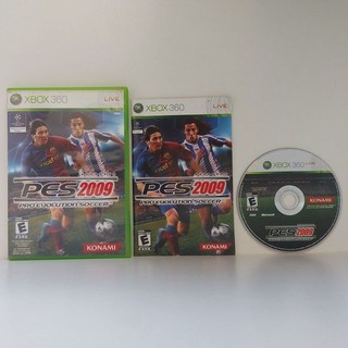 Jogos Futebol Xbox 360 Pro Evolution soccer PES 2008 PES 2009