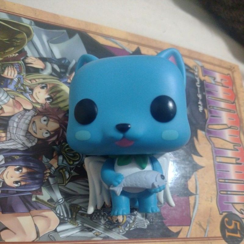  Funko POP Anime: Fairy Tail Happy Action Figure : Toys