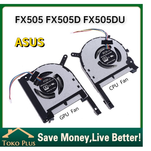 Ventola Di Raffreddamento CPU Di Ricambio Per Portatile ASUS TUF FX505 – Modelli FX505D, FX505DT, FX505G, FX505GE, FX505GD
