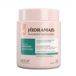 HIDRAMAIS CREME PARA MASSAGEM LOCALIZADA COM PHYTOCAFEIL - 1kg ou 500gr.