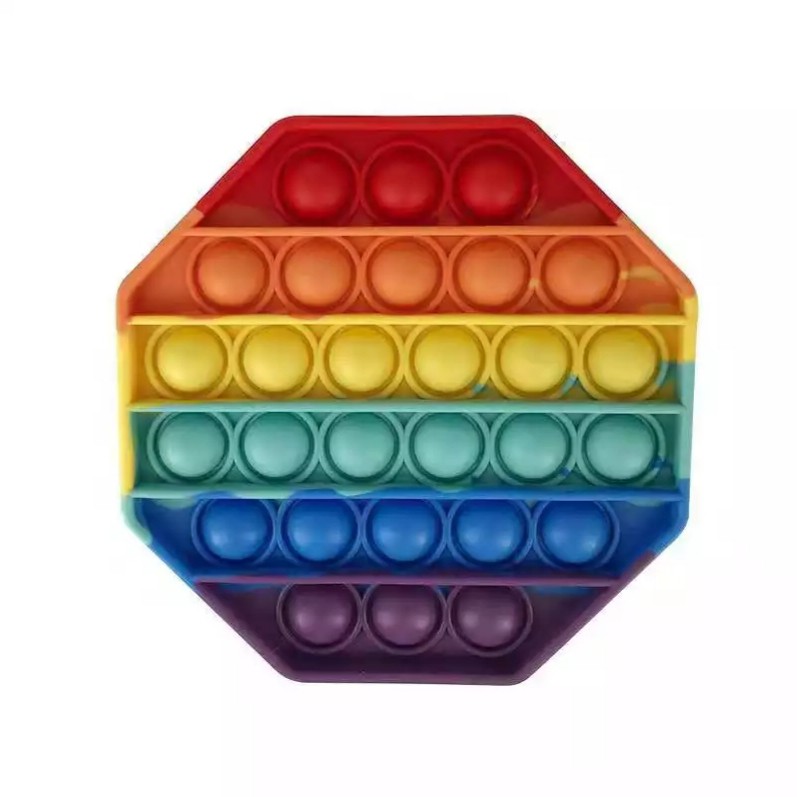 Pop It brinquedo infantil Fidget Toy HEXA Brinquedo Antistress Bolha No ...