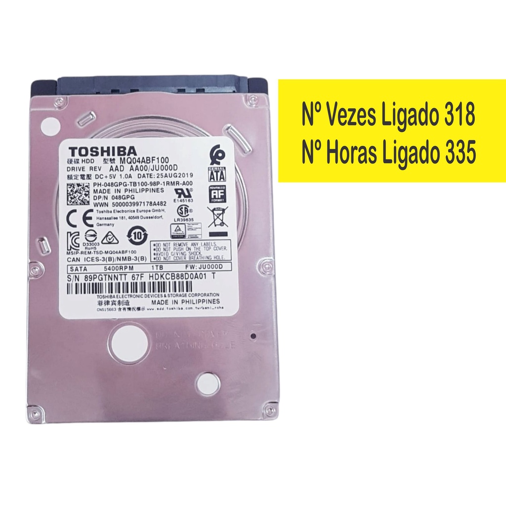 Cứng Toshiba Mq04abf100 Toshiba Hdd 1tb Laptop Sata Hard Drive