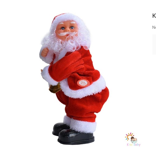 Kissbrinquedo De Brinquedo Elétrico De Papai Noel / Musical / Dança
