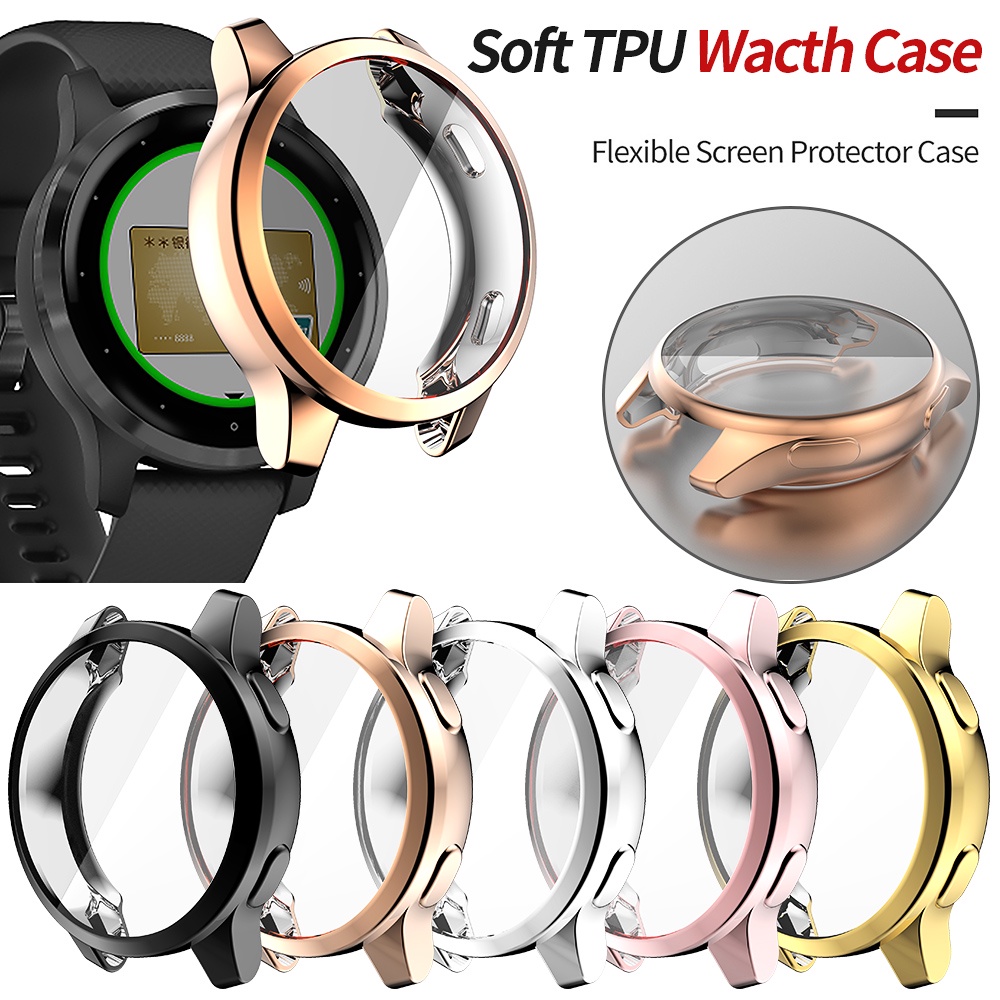 4 Protectores Pantalla Garmin Vivoactive 5 - TPU Antiarañazos - Fácil Instalación