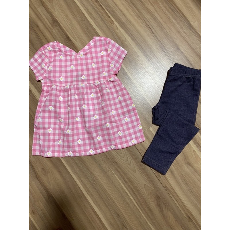 Conjunto 3 pçs xadrez joyce - R$ 198.00, cor Rosa #161409, compre agora