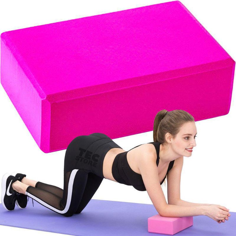 EVA Yoga Block Foam Brick, Gym Blocks, Treinamento Exercício