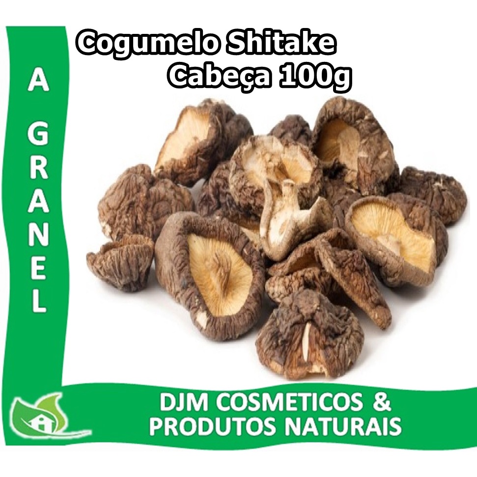 Shitake Cogumelo Desidratado Inteiro Gw 100g
