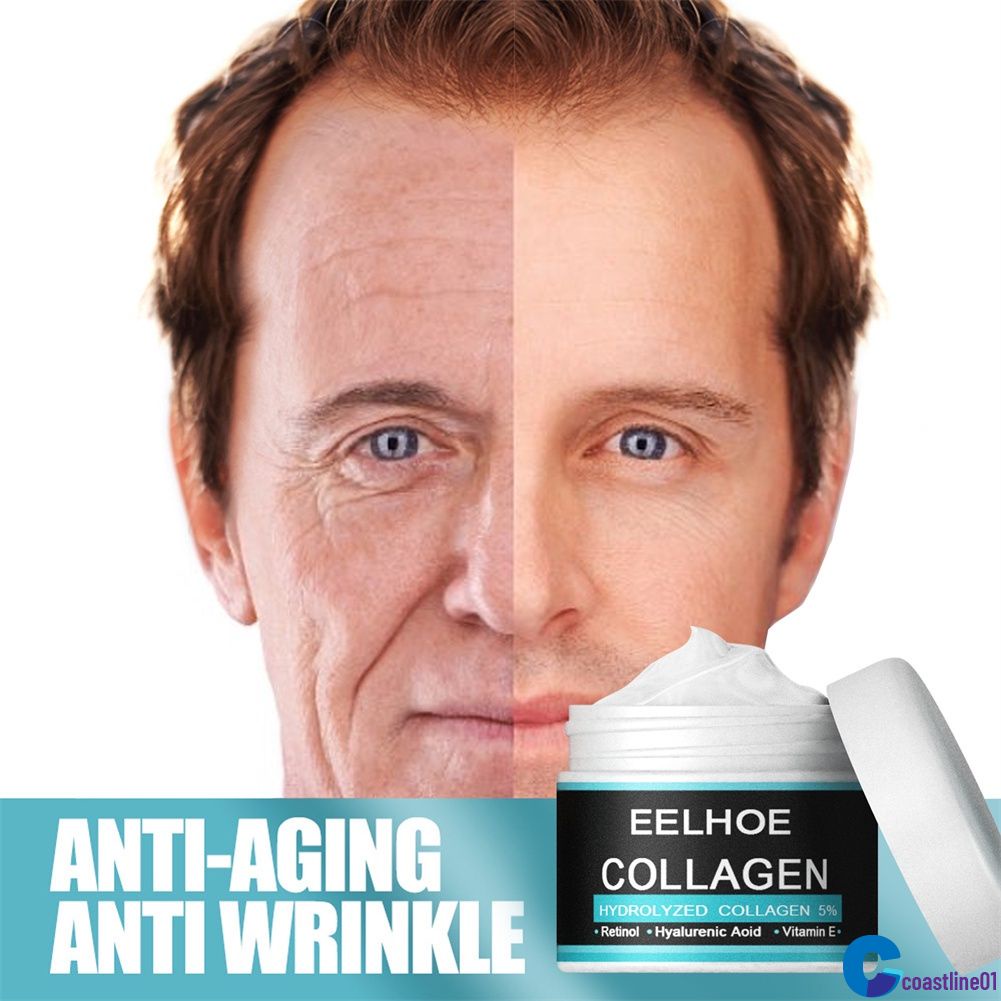 Creme Masculino Anti-Idade Facial Dia E Noite Hidratante Firmador Rugas -COAS01