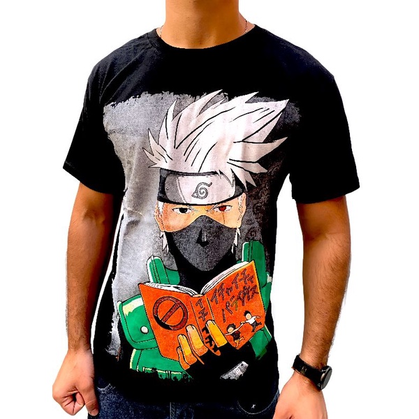 Camiseta masculina Naruto Olhos Sharingans Anime Arte Camisa Blusa Branca  Estampada em Promoção na Americanas