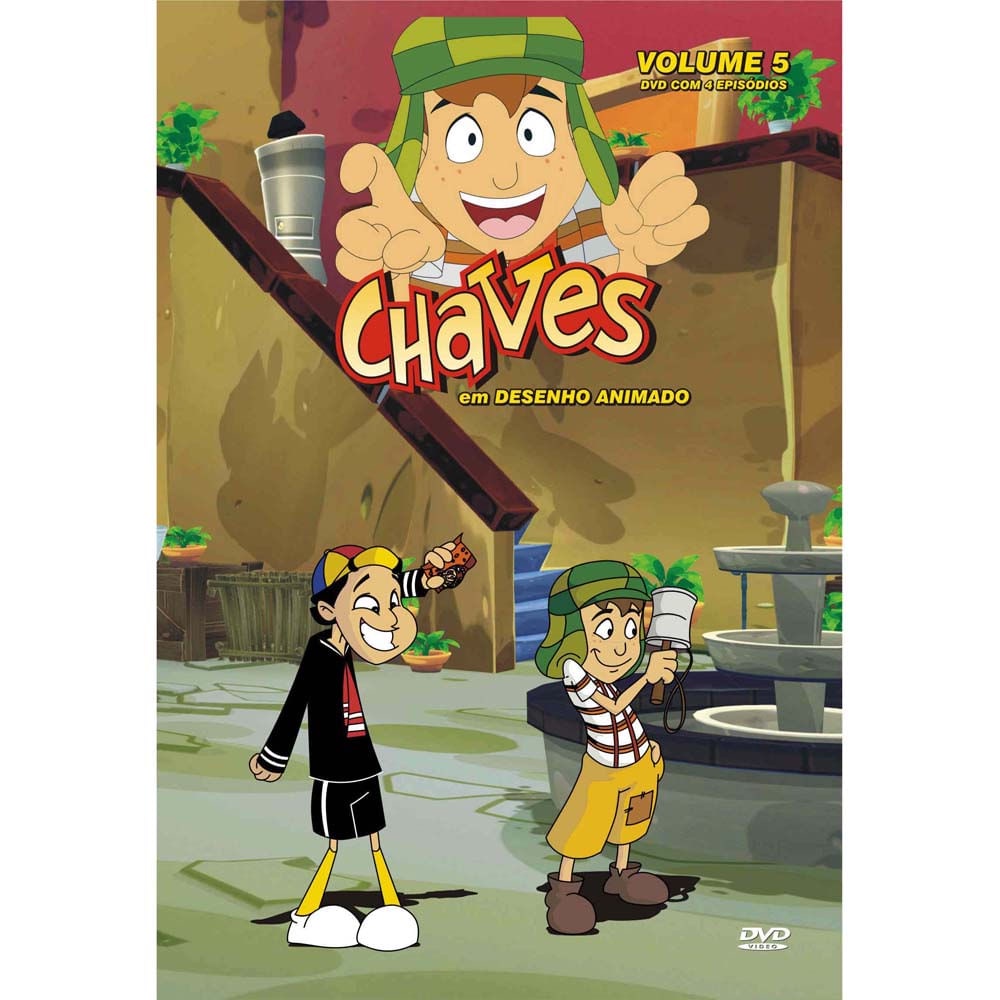 DVD Chaves Em Desenho Animado Volume 5 | Shopee Brasil