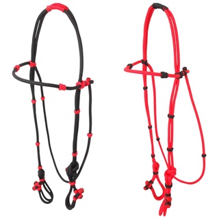 Combo 2 Cabeçada De Cordinha Com Regulagem Para Cavalo