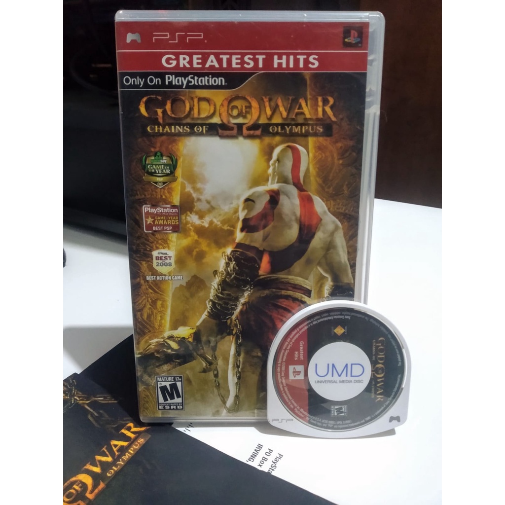 God of War Chains Of Olympus (Clássico PSP) Midia Digital Ps3 - WR Games Os melhores  jogos estão aqui!!!!