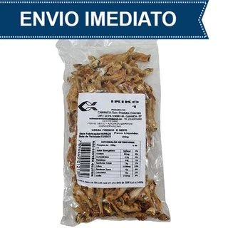 Peixe Seco Desidratado Para Aperitivos - Peixinho Iriko N1 N2