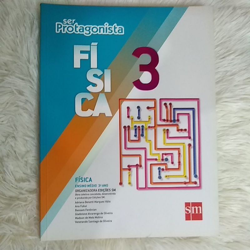 Livro Ser Protagonista Física Ensino Médio 3 ano em ótimo estado ...