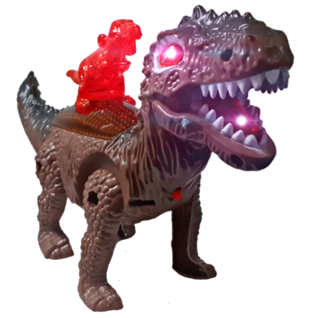 Dinossauro T-Rex com Luz Movimento Som - Company Kids