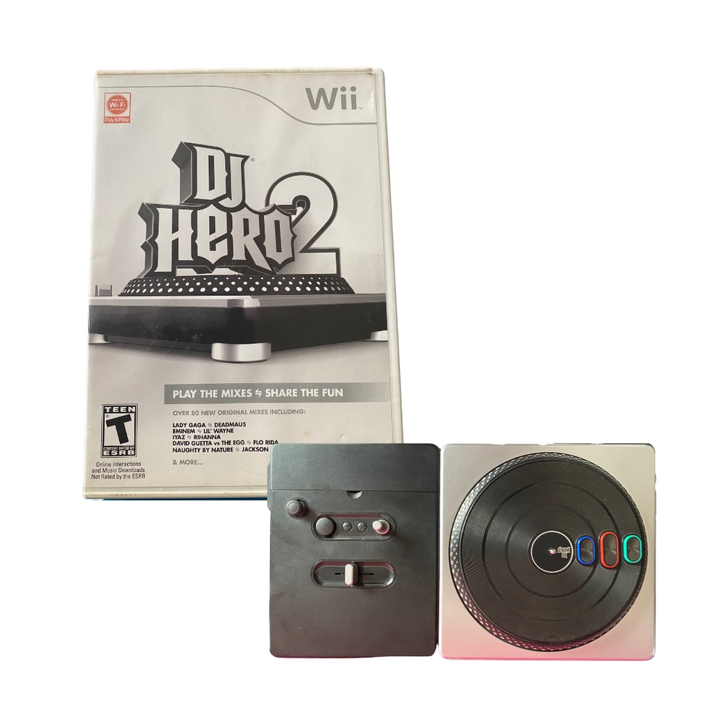 Dj hero 2 clearance wii