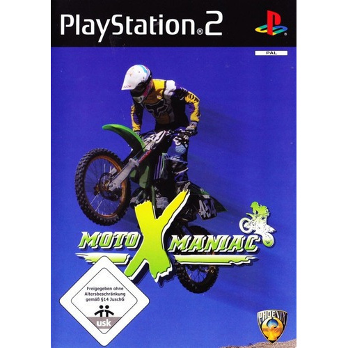 Jogo Moto X Maniac Ps2