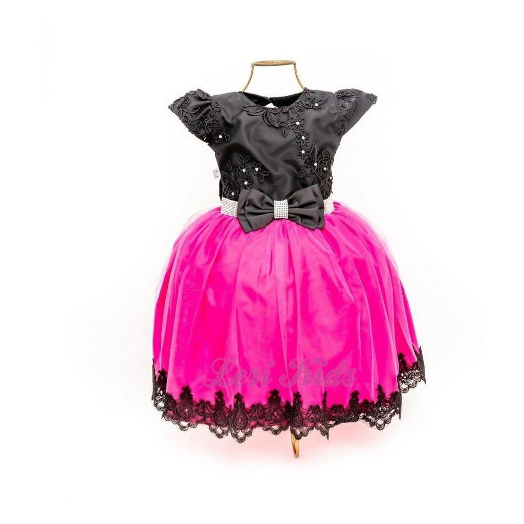 Vestido pink best sale e preto