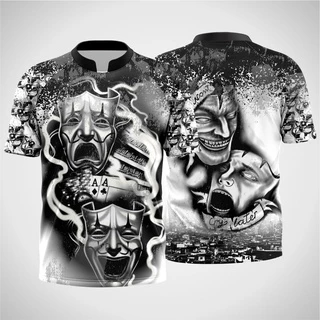 Camisa Camiseta Peita Favela Mandrake Mascara Chora Agora Ri Depois
