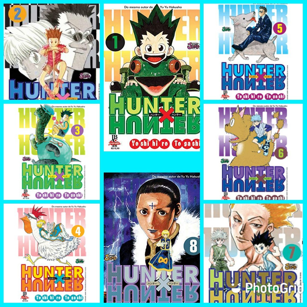 Mangá Hunter x Hunter vol.1 / vo.2 / vol.3 / vol.4 / vol.5 / vol.6