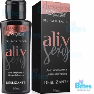 Gel Facilitador Aliv Sexy Suave Fragrance Cosméticos Deslizante