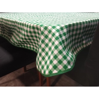 LIUYI Estilo rural simples e generoso toalha de mesa de jantar em casa  restaurante retangular/redondo piquenique xadrez pano toalha de mesa xadrez  vermelha (cor: 1, tamanho: quadrado 140x140cm)