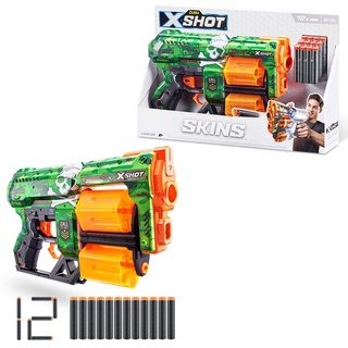 X-Shot - Skins - Dread - 12 Dardos - Camo