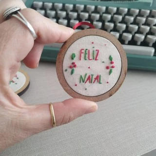Kit Bastidores de 6cm para Emoldurar o seu Bordado Mini Lindo