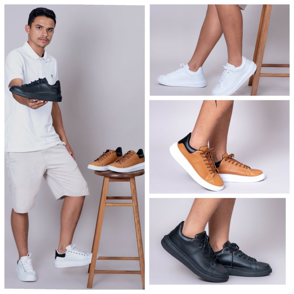 Compre Chekich Calçado Masculino Sapatos Casuais Tênis Branco Tênis para  Homens 2023 Verão Casual com Cadarço Moda Flexível Caminhada Altura Média  Sola Esporte CH257