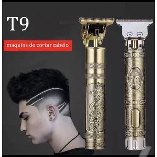 Maquina Aparadora T9 Cabelo Barba USB