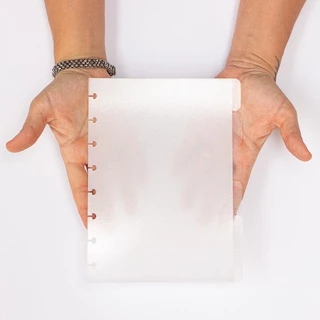kit 6 Divisórias Caderno de disco A5 ( 8 furos )