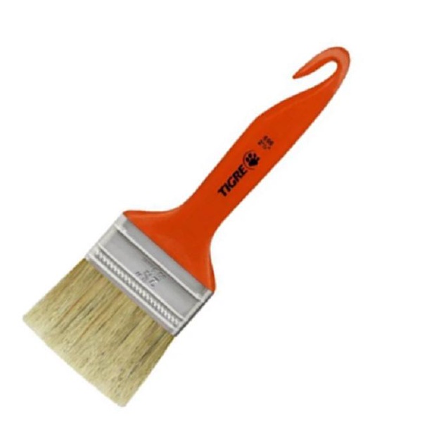 Pincel Trincha Para Pintura Tigre Media 696 2 1/2 Polegadas Cerda ...