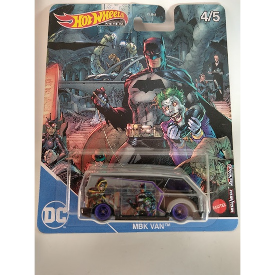 hot wheels Premium Batman MBK Van vehicle