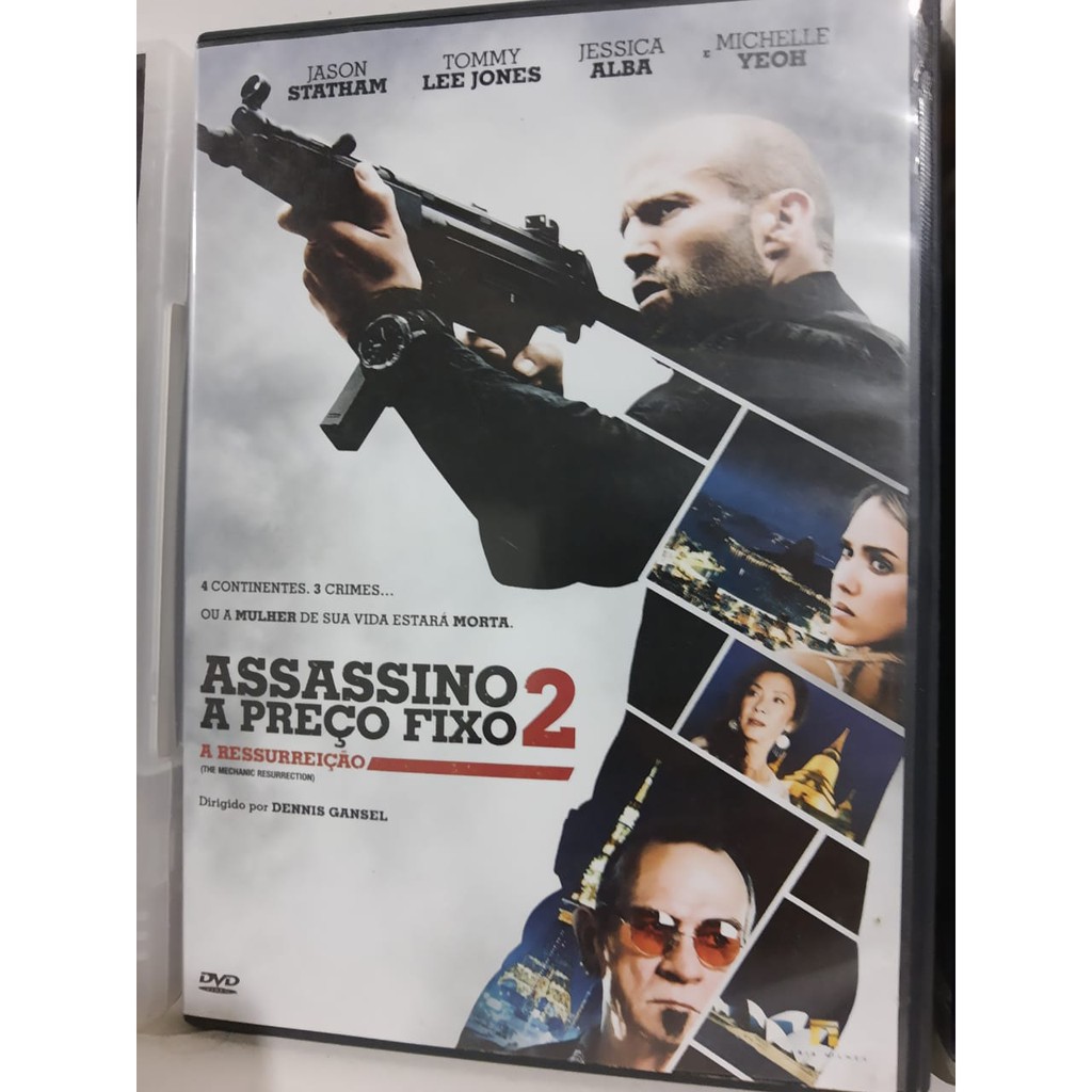 DVD ASSASSINO A PREÇO FIXO 2(USADO)