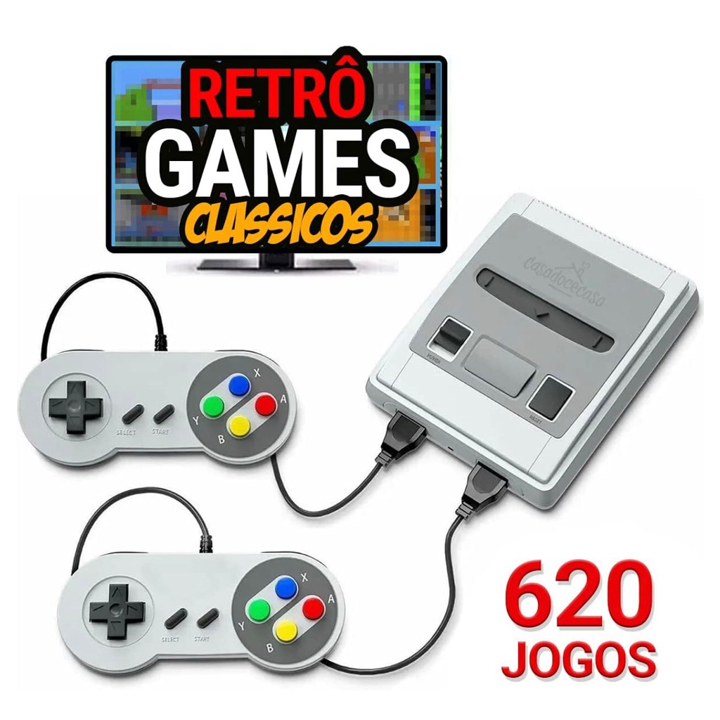 Video Game Retro Edição Especial Filme Super Mario Bros + 40.000 Mil jogos  + 2 Controles