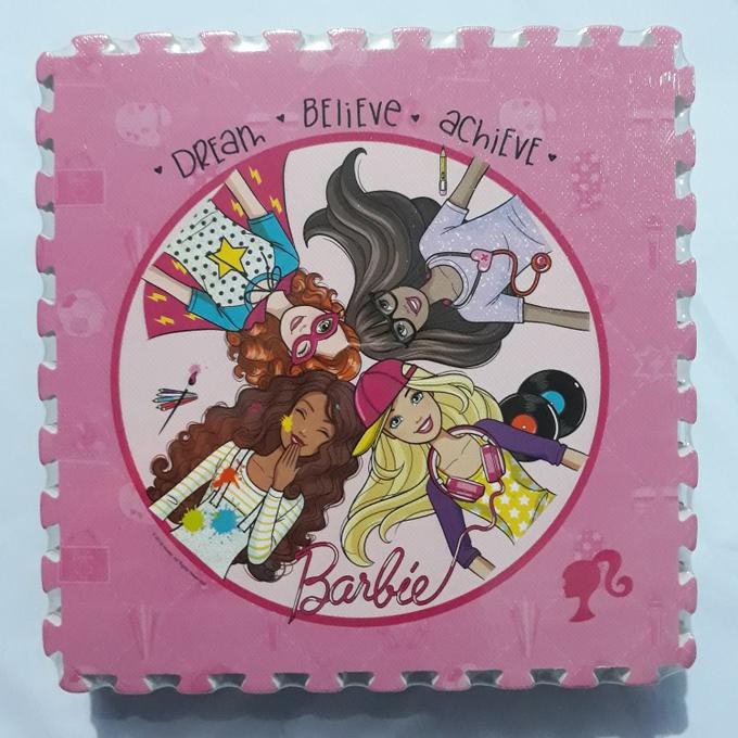 Tapete Quebra Cabeça Barbie | Shopee Brasil